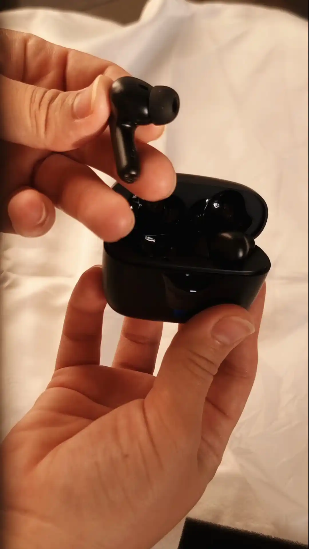 Simsiz quloqchinlar mikrofon bilan, naushnik sensorli shovqinni bekor qiluvchi, Bluetooth