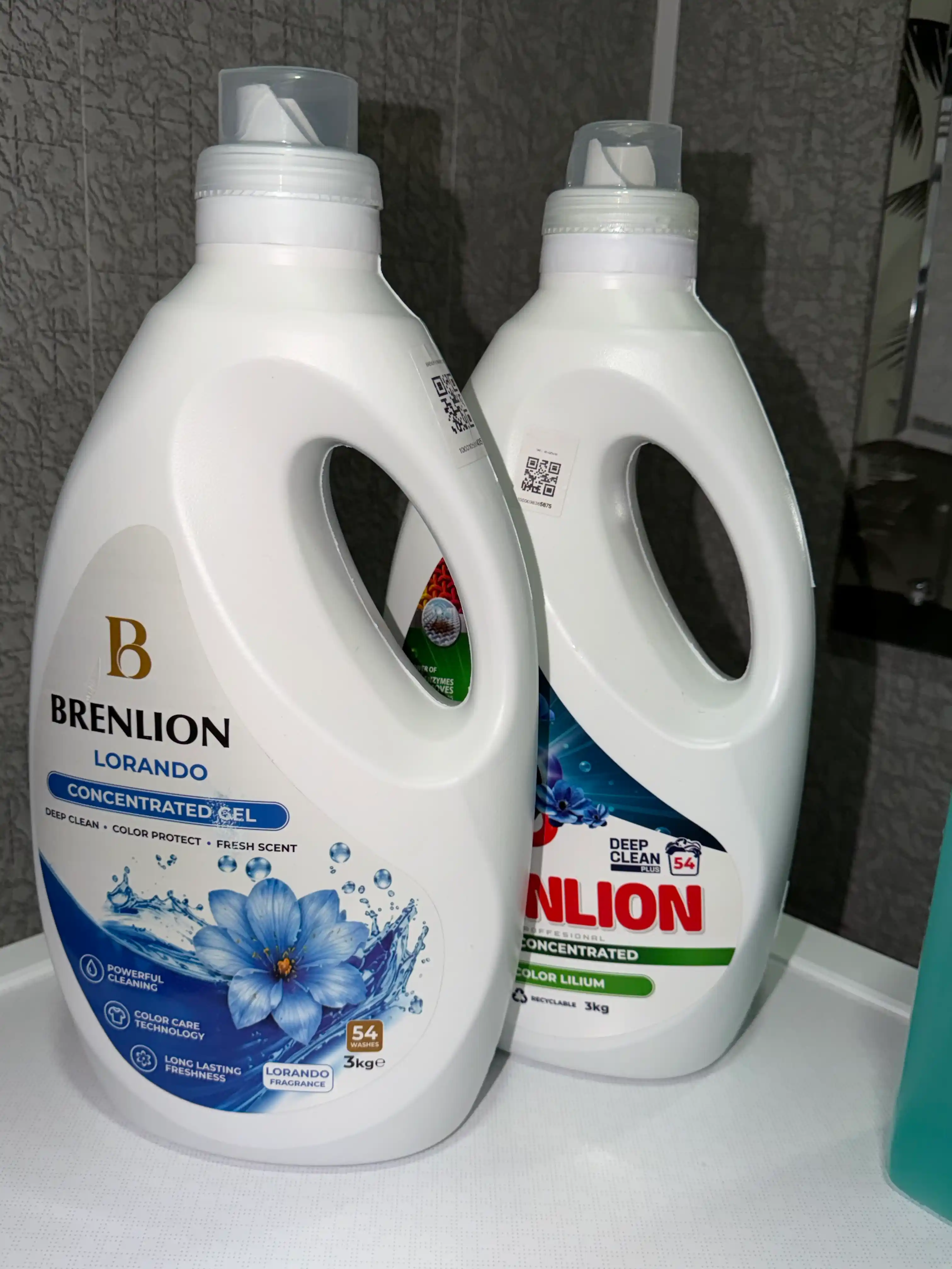 Гель для стирки Brenlion Lorando 3 кг, жидкий порошок автомат для белья, порошок гель