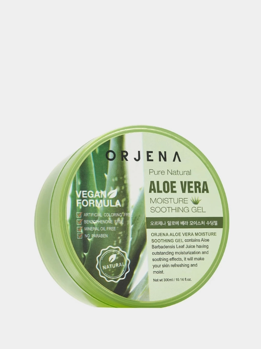 Aloe vera bilan namlovchi gel ORJENA ALOE VERA MOISTURE SOOTHING GEL 300 ml - 