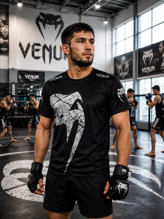 Спорт, футболка, для тренировок и боев - 