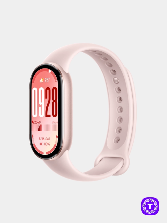 Умный фитнес браслет часы Mi Band 10, глобальная версия, с русским языком