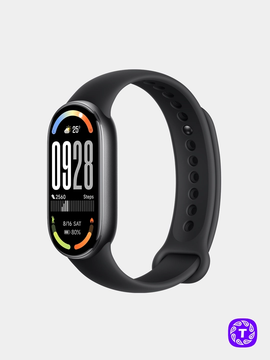 Умный фитнес браслет часы Mi Band 10, глобальная версия, с русским языком