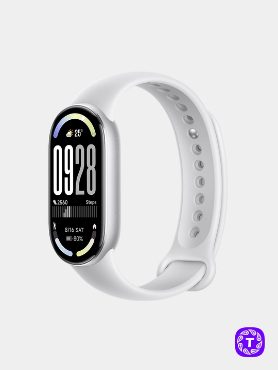 Умный фитнес браслет часы Mi Band 10, глобальная версия, с русским языком