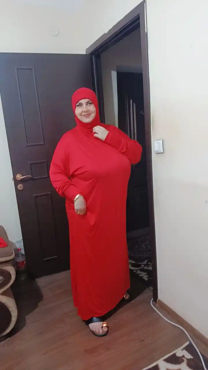 Намазник с хиджабом платье мусульманское