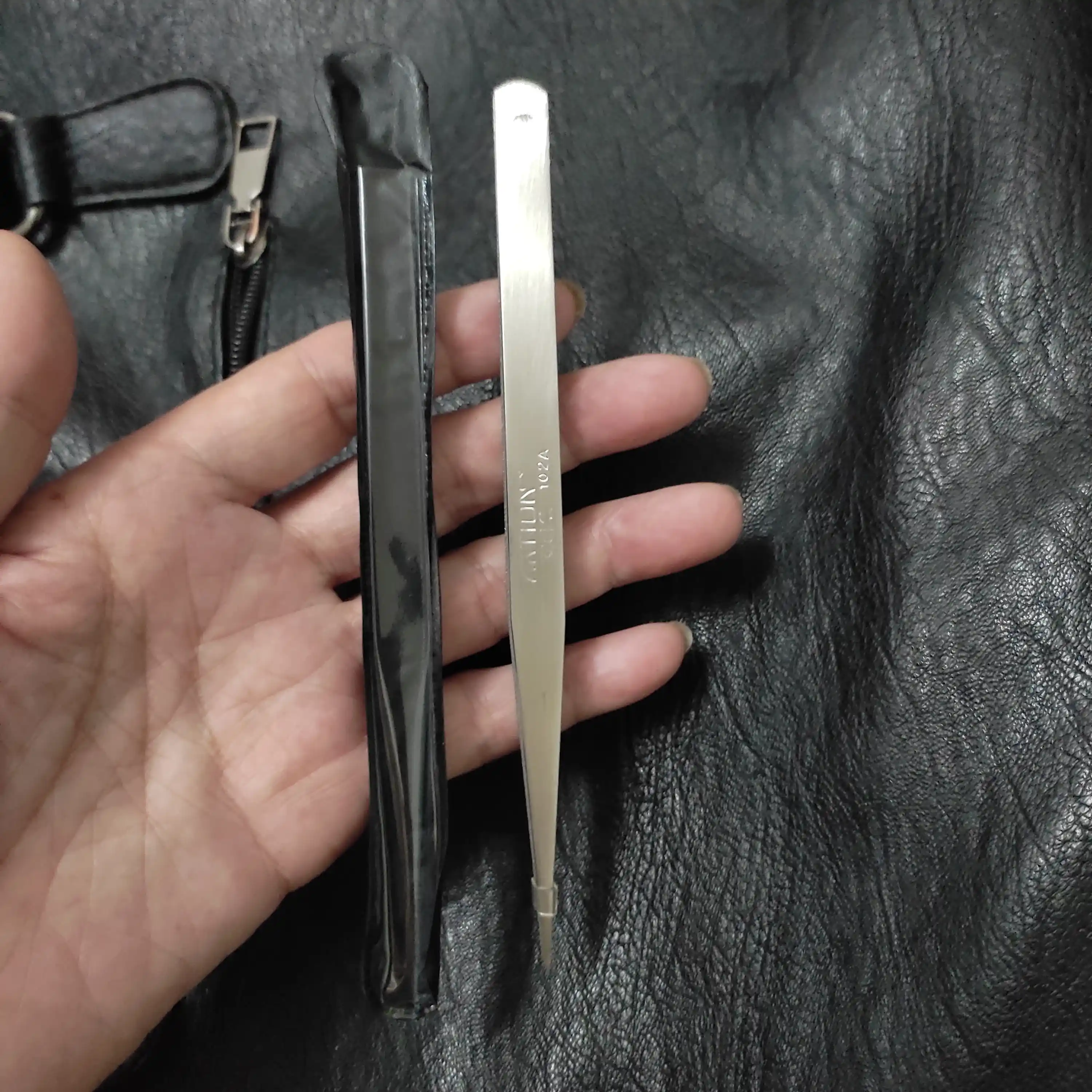 Kop funksiyali polat penset, 14 sm, ijod va hunarmandchilik uchun pimset
