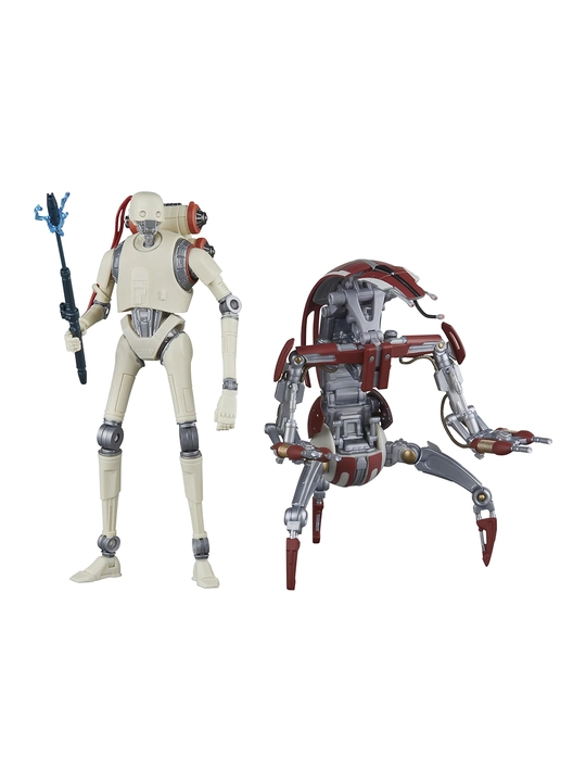 Star Wars Black Series KX Security Droid Enforcer & Droideka Jedi Survivor 2-Pack - 