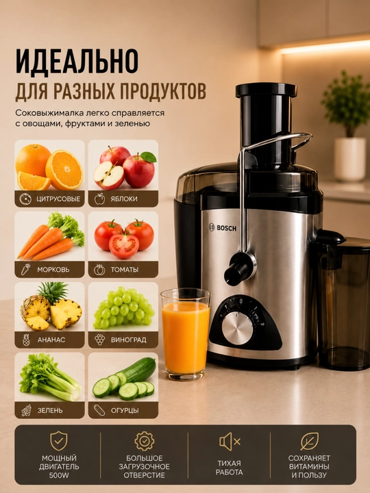 Sharbat siqqich, elektr sharbat siqqich, oshxona uchun kuchli va zamonaviy texnika