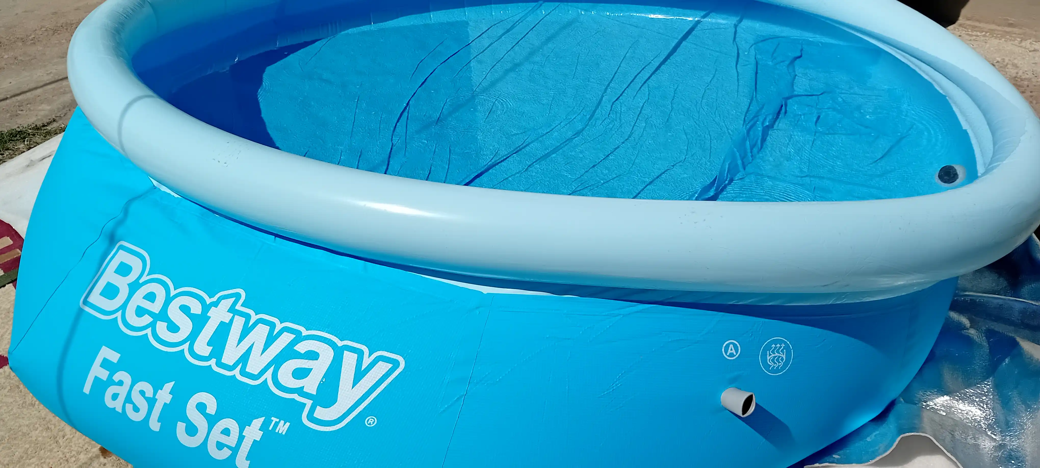 Надувной бассейн Bestway Fast Set, до 3800 литров