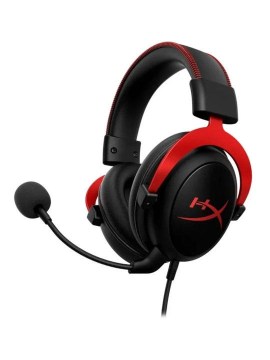 Проводные игровые наушники HyperX Cloud II Cloud 2 для компьютера и ноутбука