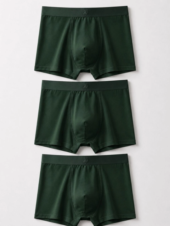 Erkaklar uchun trusiklar, FASHION 3 dona to‘plam, paxta tolali, M-XXL o‘lchamlar - 