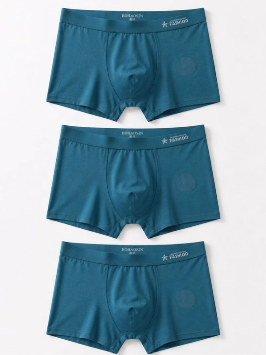 Erkaklar uchun trusiklar, FASHION 3 dona to‘plam, paxta tolali, M-XXL o‘lchamlar - 