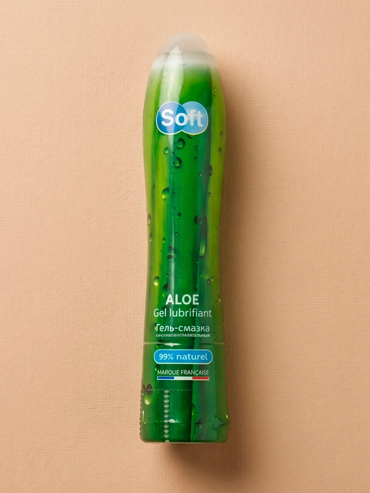 Intim lubrikant, gel massaj uchun Soft Aloe & Chamomile