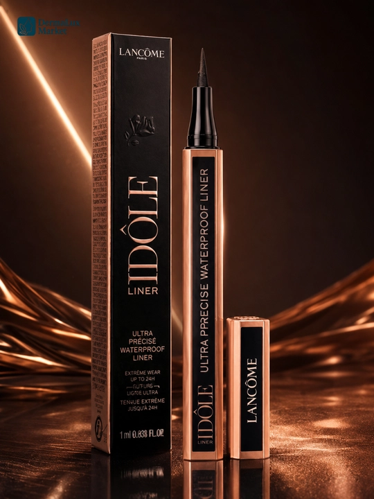 Для красивых стрелок, водостойкая черная подводка Lancome Idole Liner
