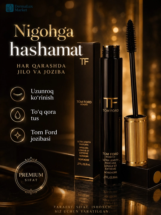 Для дневного и вечернего макияжа, выразительного взгляда Тушь Tom Ford Noir Extreme - 