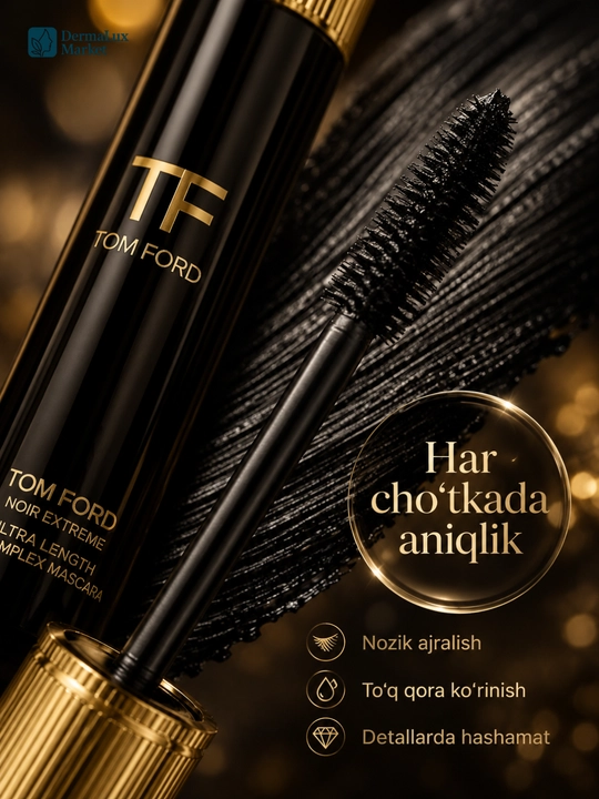 Для дневного и вечернего макияжа, выразительного взгляда Тушь Tom Ford Noir Extreme