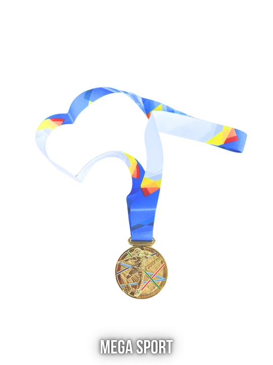 Tasmadagi metall medal, 1-o'rin oltin, 2-o'rin kumush, 3-o'rin bronza