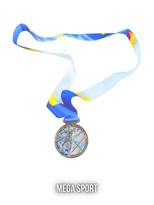 Tasmadagi metall medal, 1-o'rin oltin, 2-o'rin kumush, 3-o'rin bronza