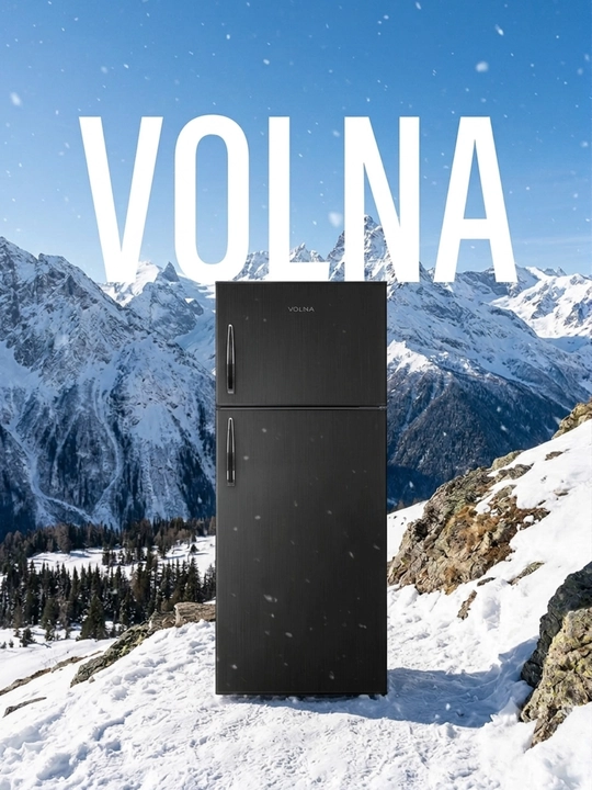 Холодильник | VOLNA 400 FS | DE FROST | двухкамерный | 400 л | низкий уровень шума 42 дБ - 