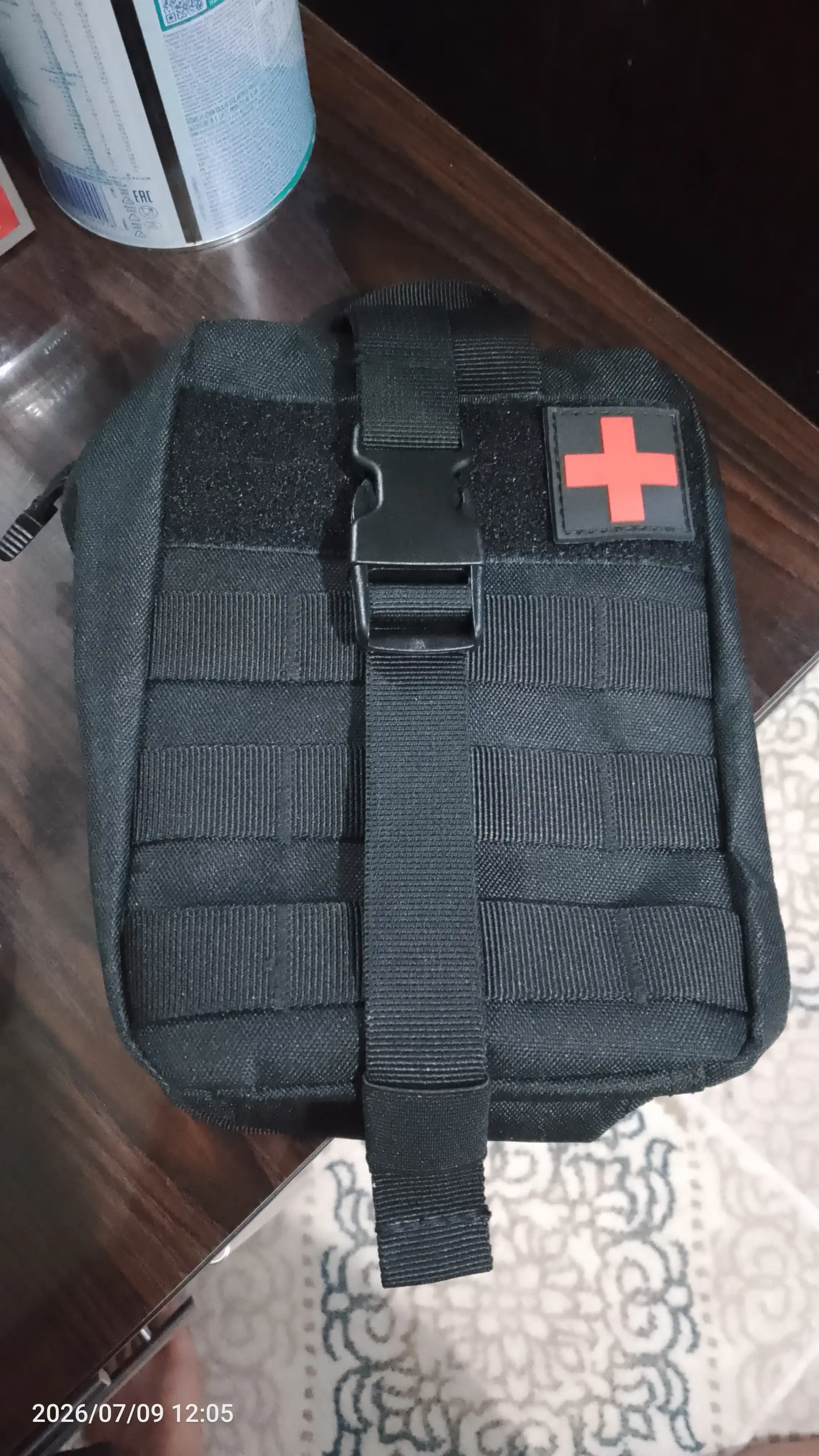 Тактическая аптечка Tactical Med Pouch X1 отрывная влагозащитная с креплением MOLLE