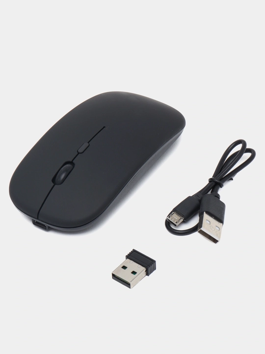 Simsiz shovqinsiz kompyuter sichqonchasi, RGB yoritgichli, Bluetooth