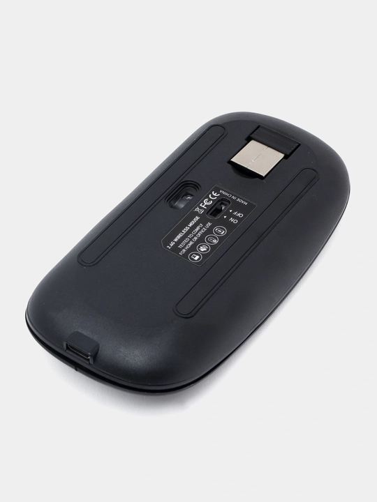 Simsiz shovqinsiz kompyuter sichqonchasi, RGB yoritgichli, Bluetooth