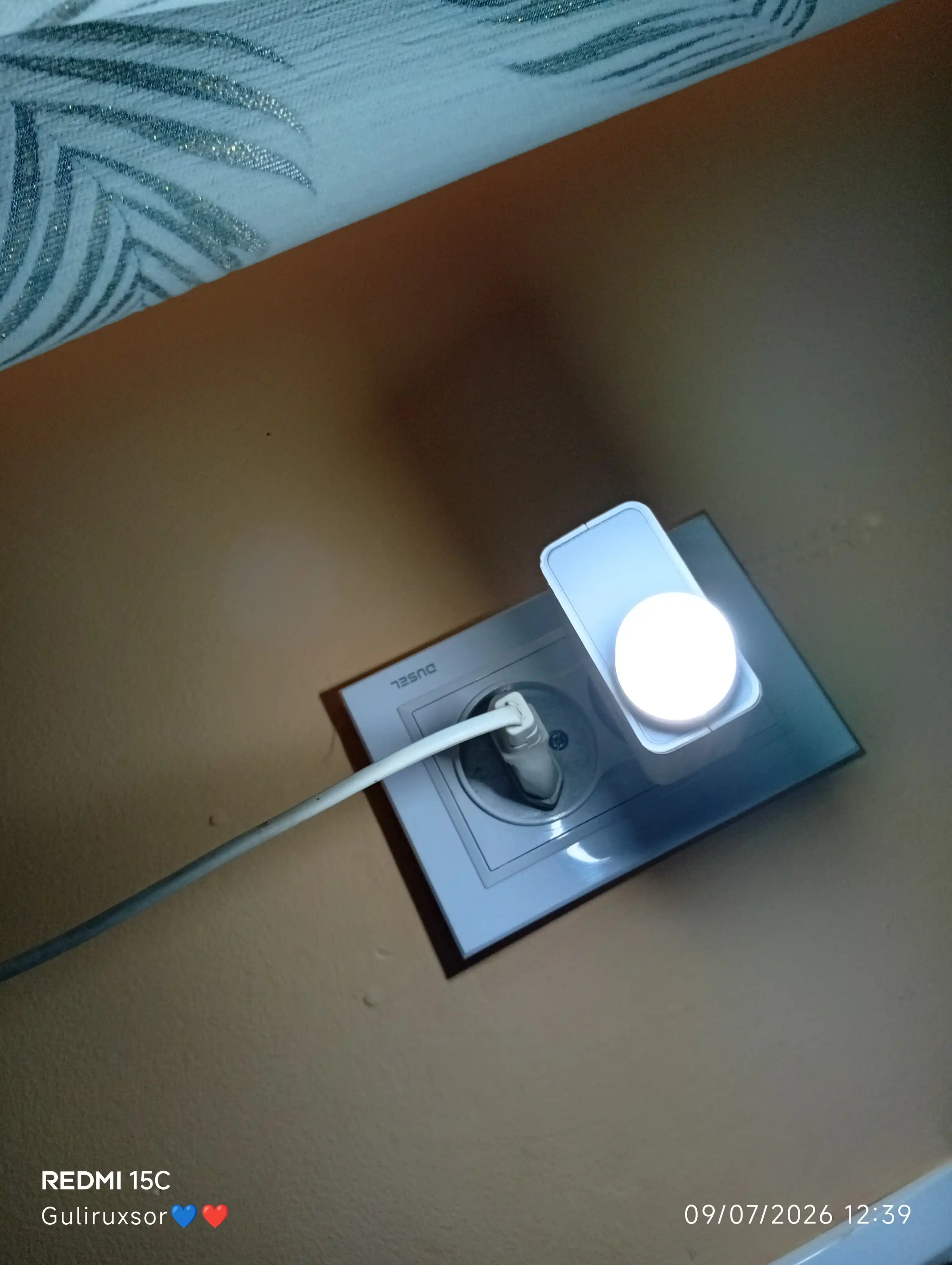 Mini led yoritgich USB, oq, 3 W
