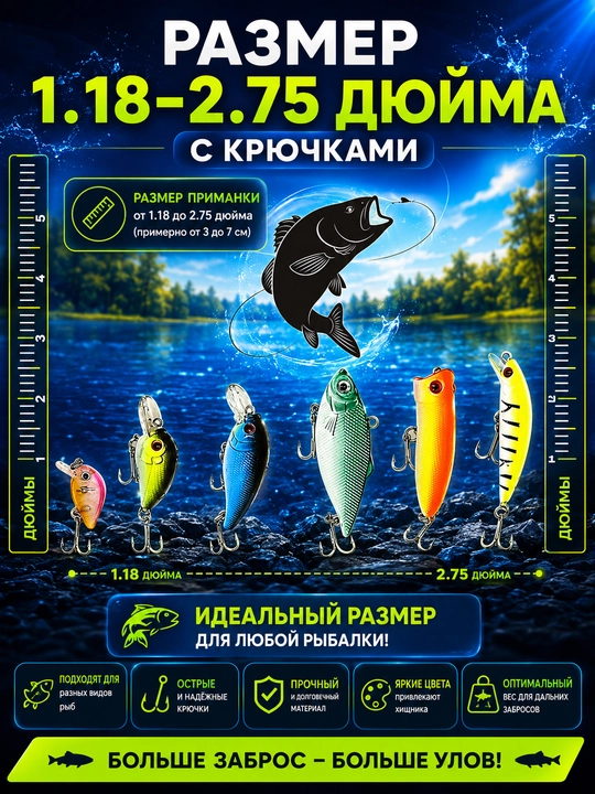 Воблер для хищной рыбы
