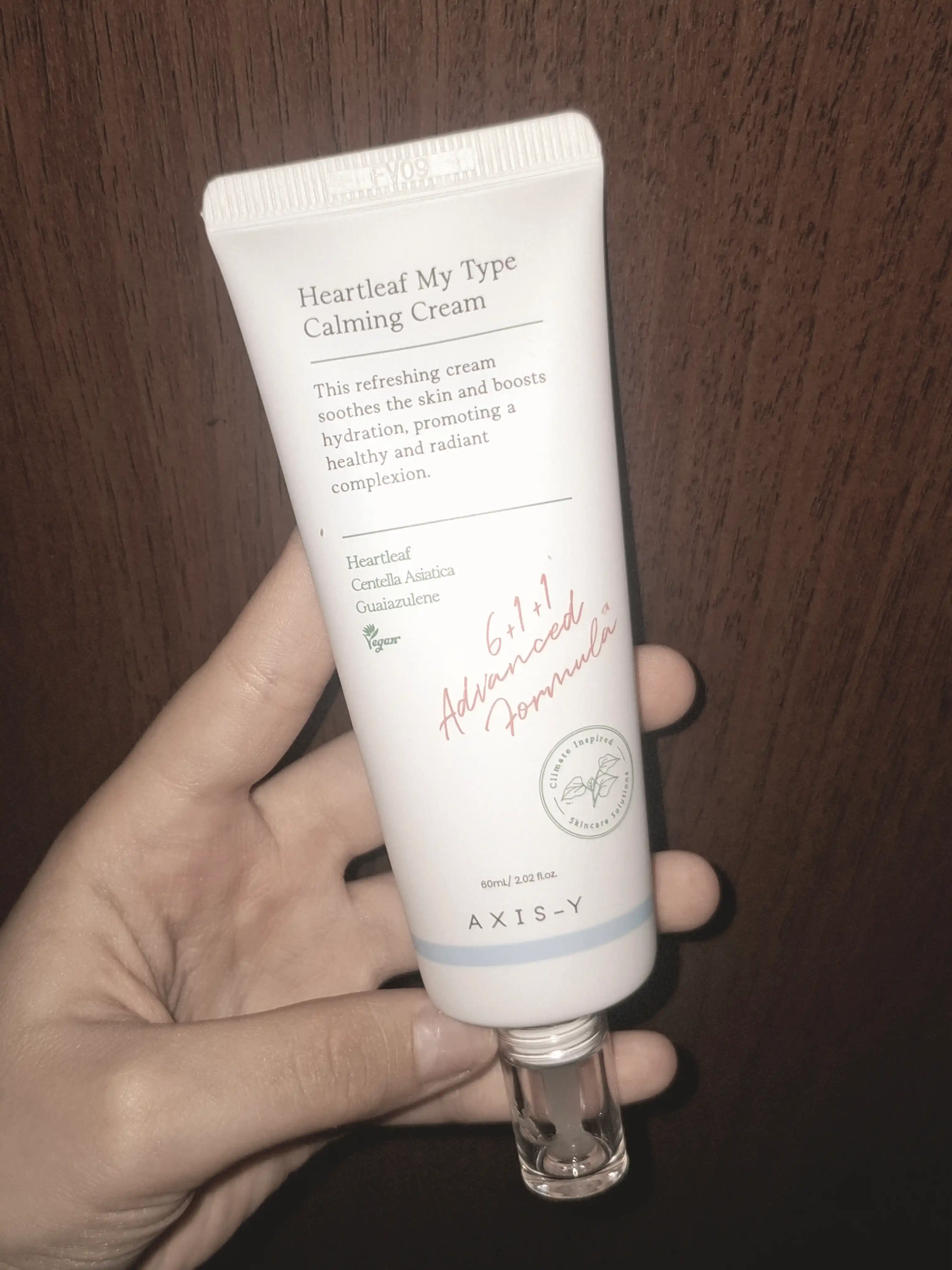Успокаивающий крем-гель с хауттюйнией AXIS-Y Heartleaf My-Type Calming Cream, 60 мл