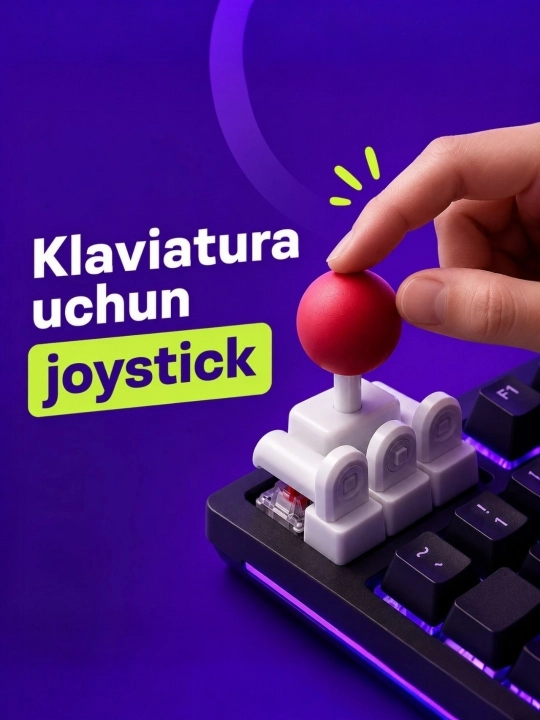 Klaviatura uchun joystik | Stressga qarshi aksessuar