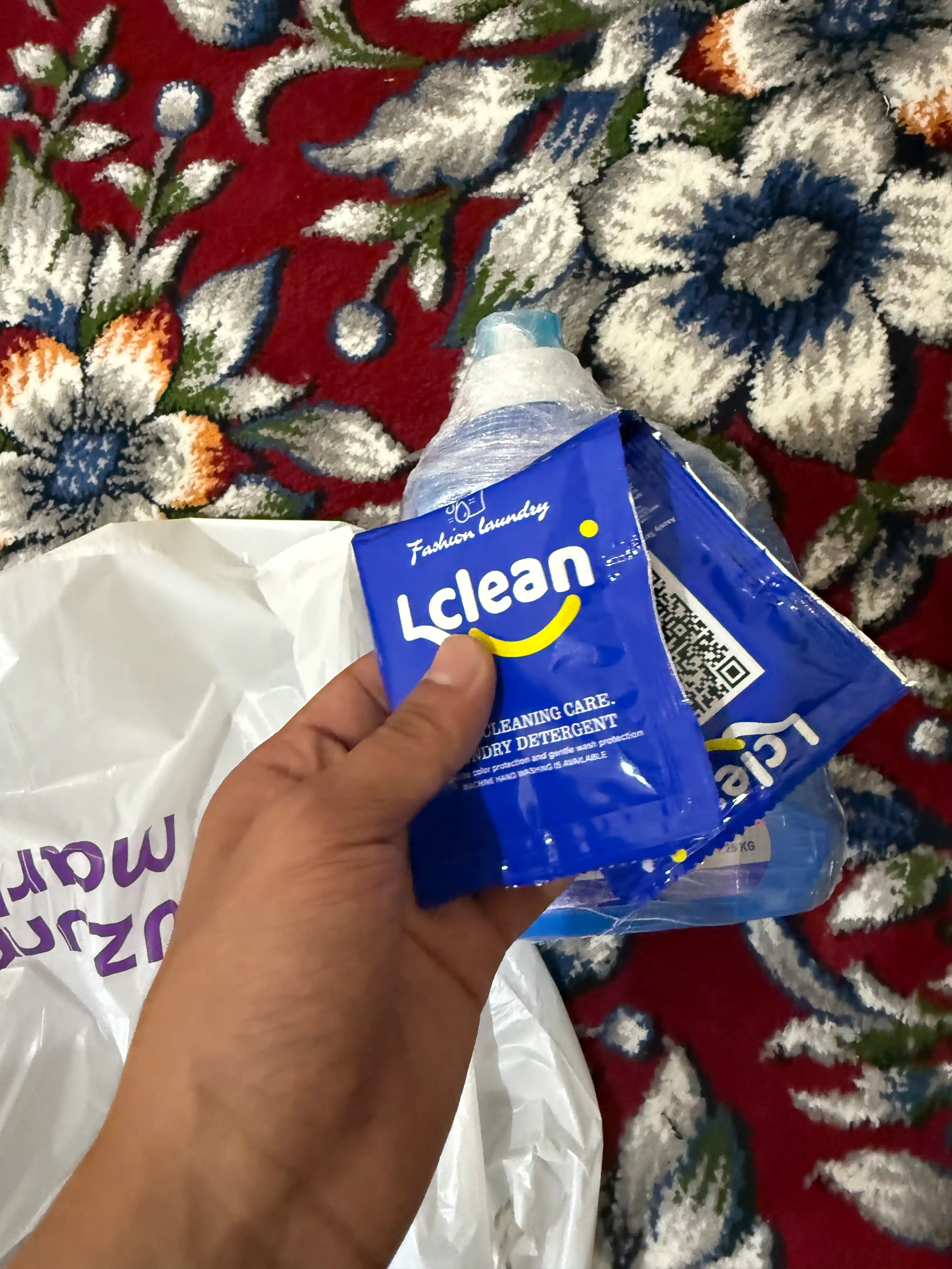 Гель для стирки LCLEAN парфюмированный концентрат, жидкий автомат и ручной стирки, 55 стирок