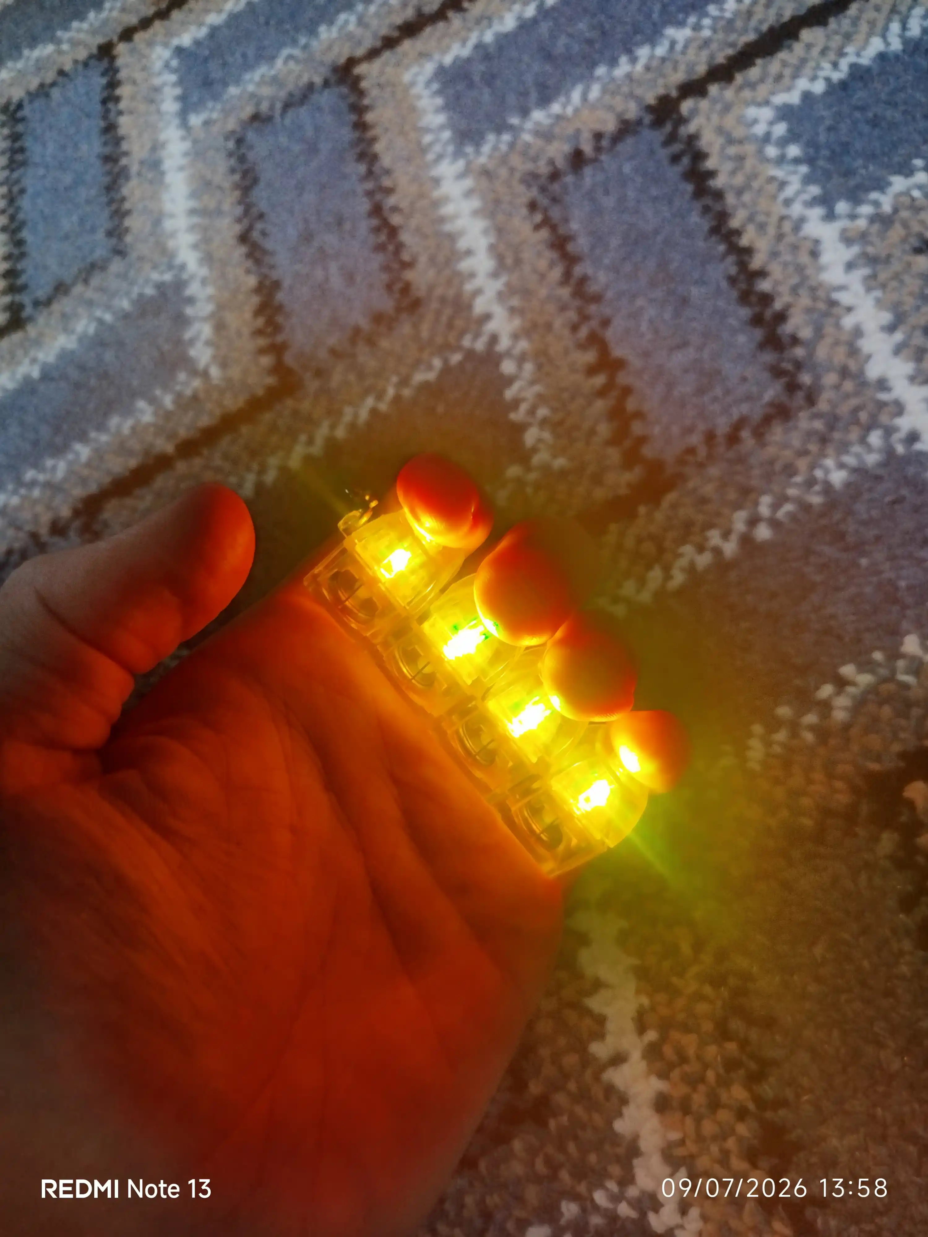 Антистресс-кликер с LED подсветкой, брелок антистресс, брелок клавиатура