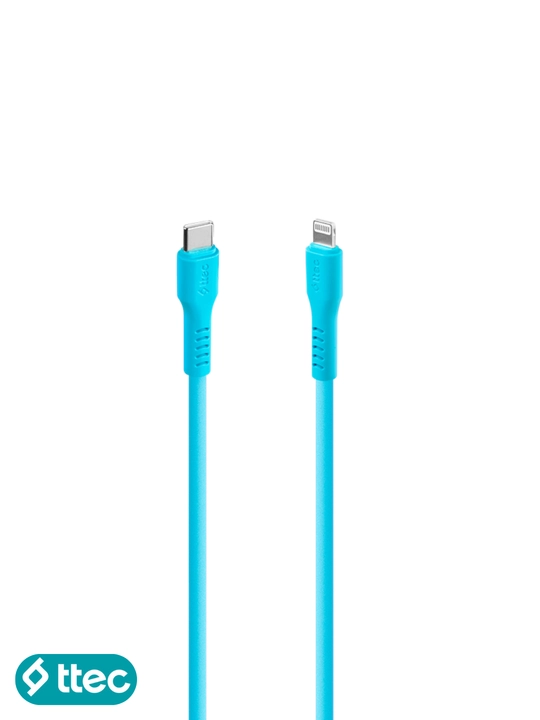TTEC USB-C to Lightning Кабель для зарядки/передачи данных, 120 см, кабель для iPhone