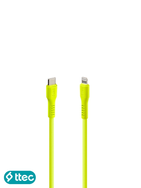TTEC USB-C to Lightning Кабель для зарядки/передачи данных, 120 см, кабель для iPhone