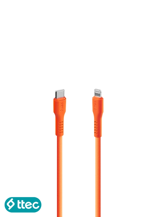 TTEC USB-C to Lightning Кабель для зарядки/передачи данных, 120 см, кабель для iPhone