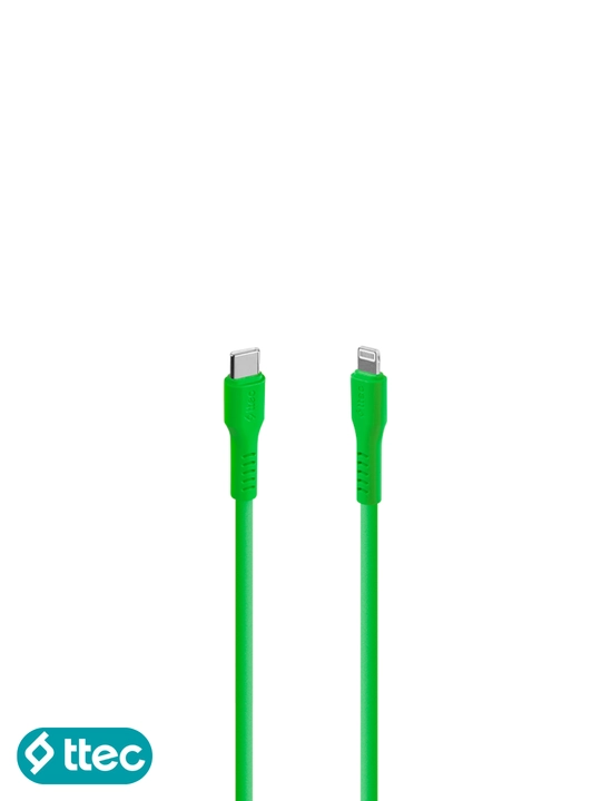 TTEC USB-C to Lightning Кабель для зарядки/передачи данных, 120 см, кабель для iPhone
