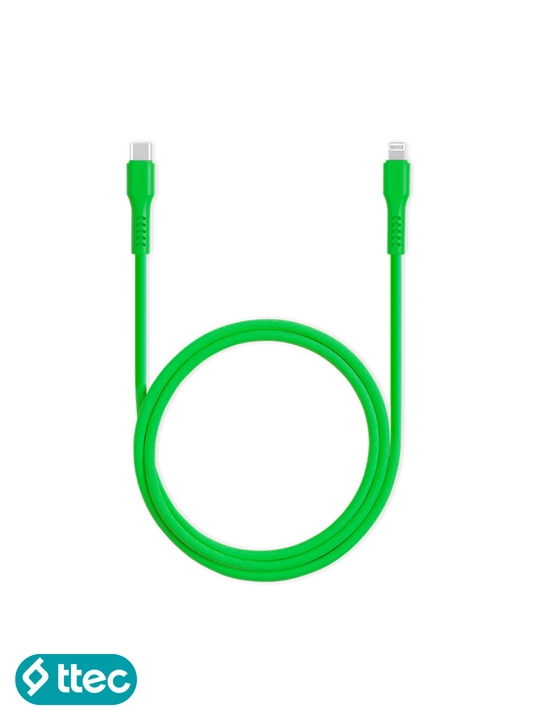 TTEC USB-C to Lightning Кабель для зарядки/передачи данных, 120 см, кабель для iPhone