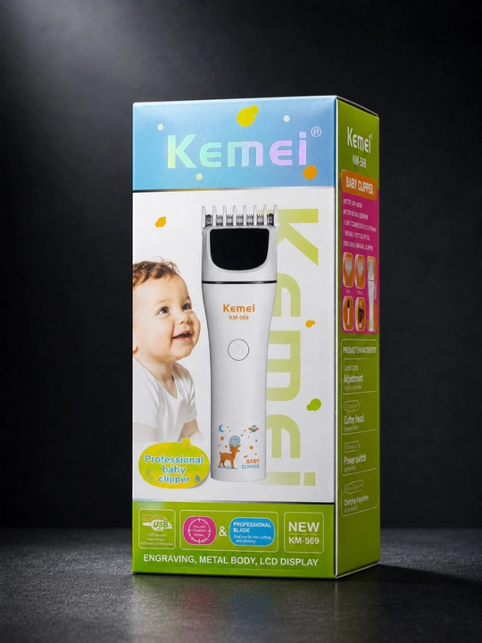 Детская машинка для стрижки волос Kemei KM-569