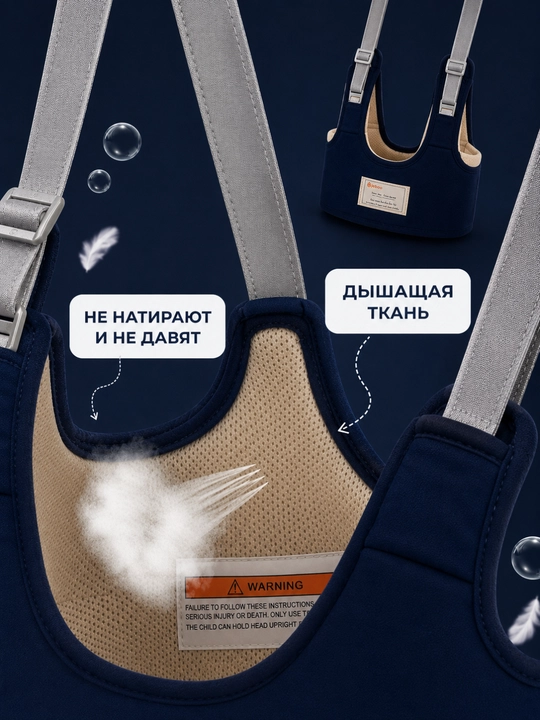 Детские вожжи-ходунки, поводок для ребенка для первых шагов