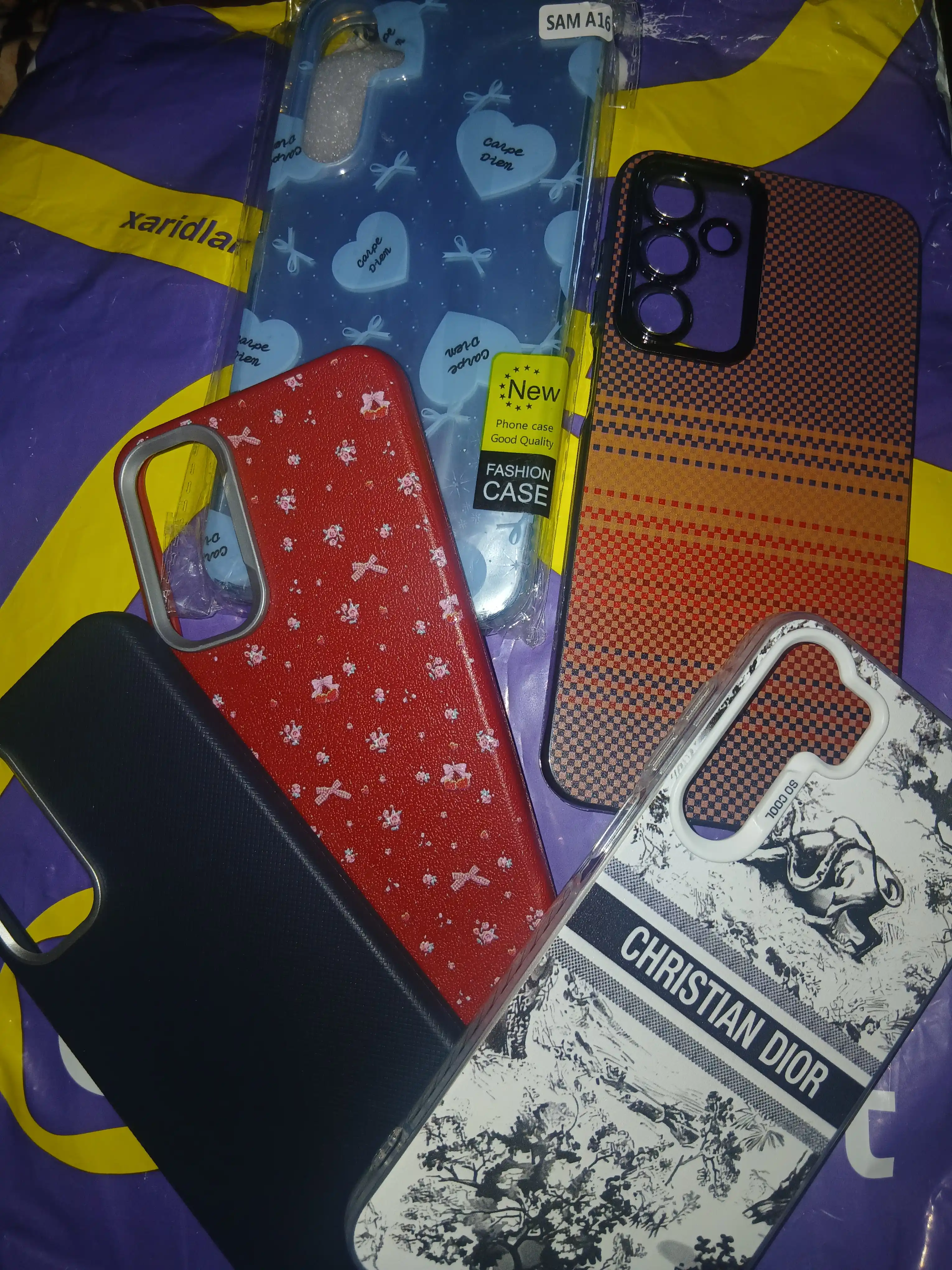 Чехол Samsung Silicone Carbon для A56, A16, A17, A57, A37, A54, A34, A15, A25, A33, A14