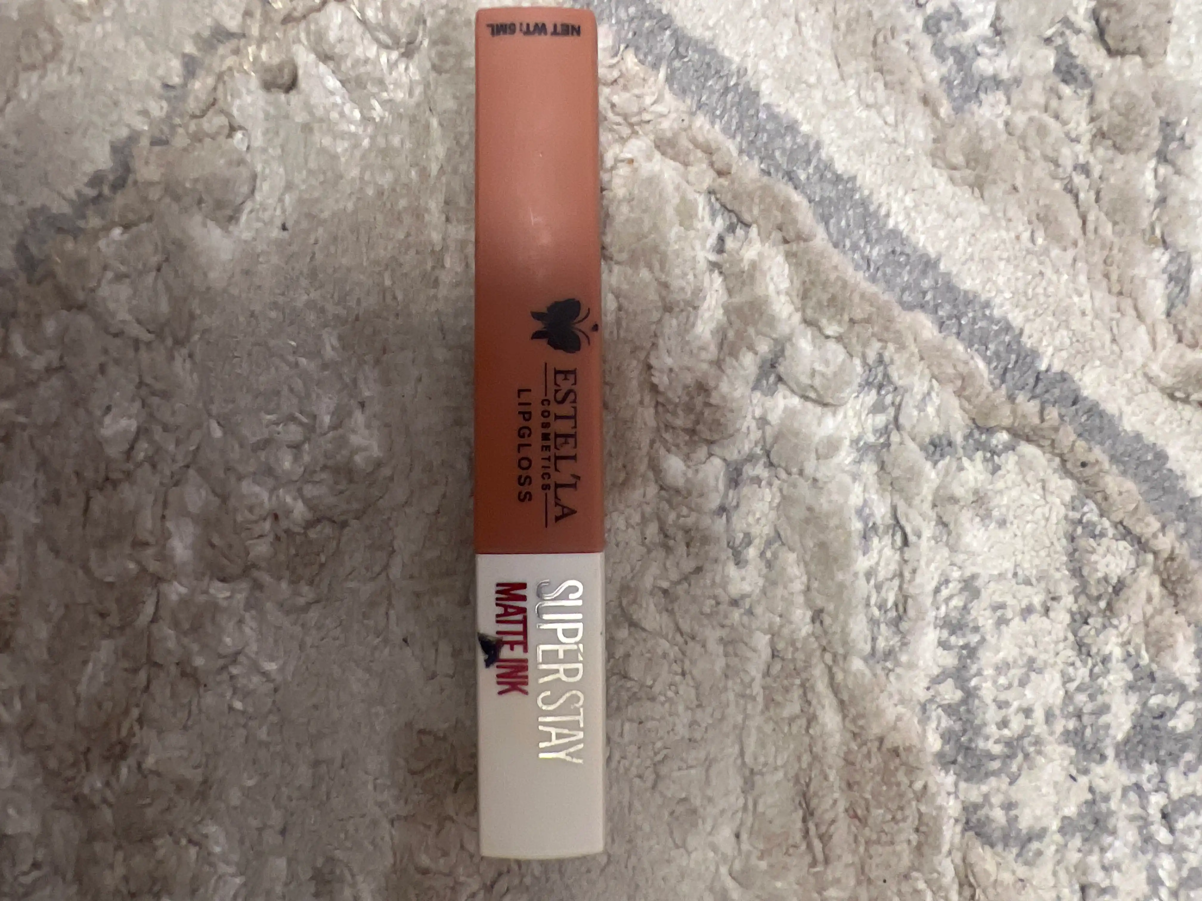 Suyuq matli lab bo'yog'i Maybelline New York "Super Stay Matte Ink", soya 65, Beg'araz, 5 ml