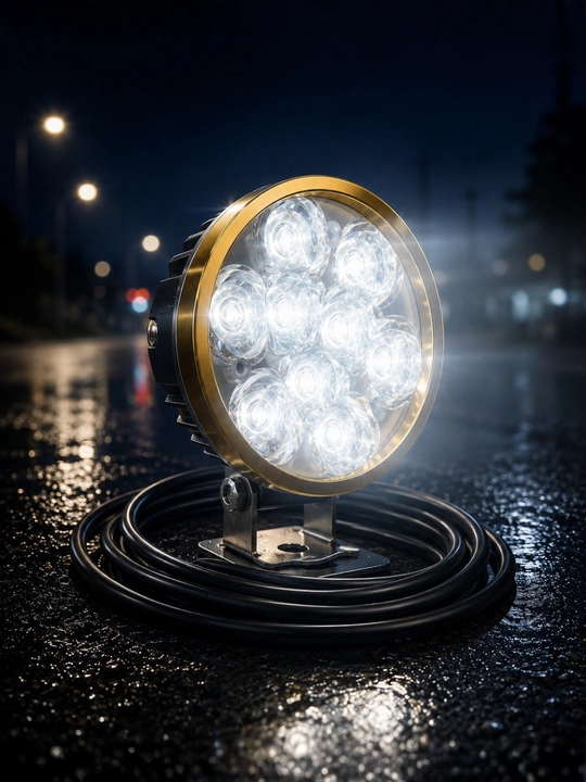 Skuter va Mototsikl uchun qo‘shimcha LED faralar, yorqin yoritish, universal o‘rnatish