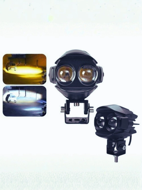 Skuter va Mototsikl uchun qo‘shimcha LED faralar, yorqin yoritish, universal o‘rnatish