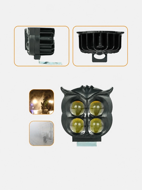 Skuter va Mototsikl uchun qo‘shimcha LED faralar, yorqin yoritish, universal o‘rnatish