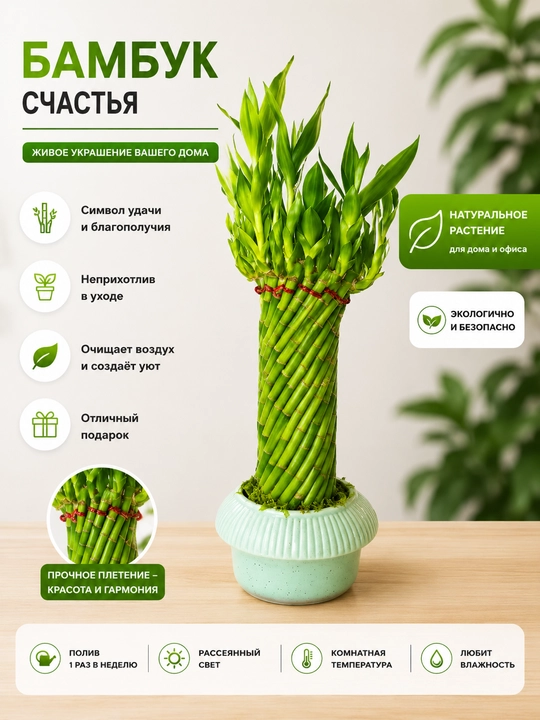 Бамбук счастье (Lucky Bamboo) - 