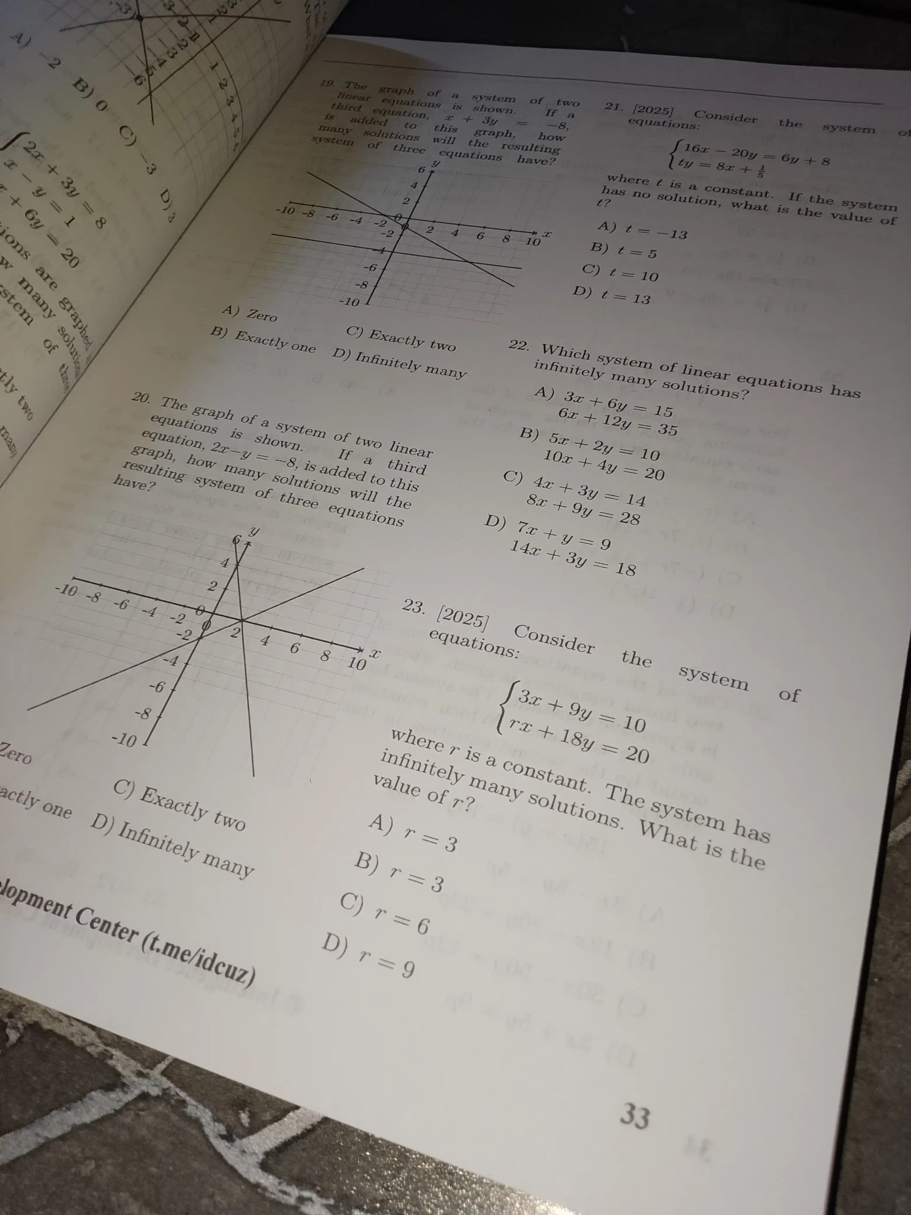 IDC SAT, SAT Mathematics Part 1, SAT matematika, Digital SAT, SAT Math 2026