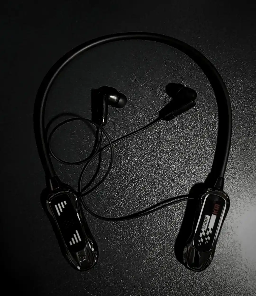 Bluetooth-наушники KIN KL98 с LED-дисплеем, TF-картой, 400 мАч батареей