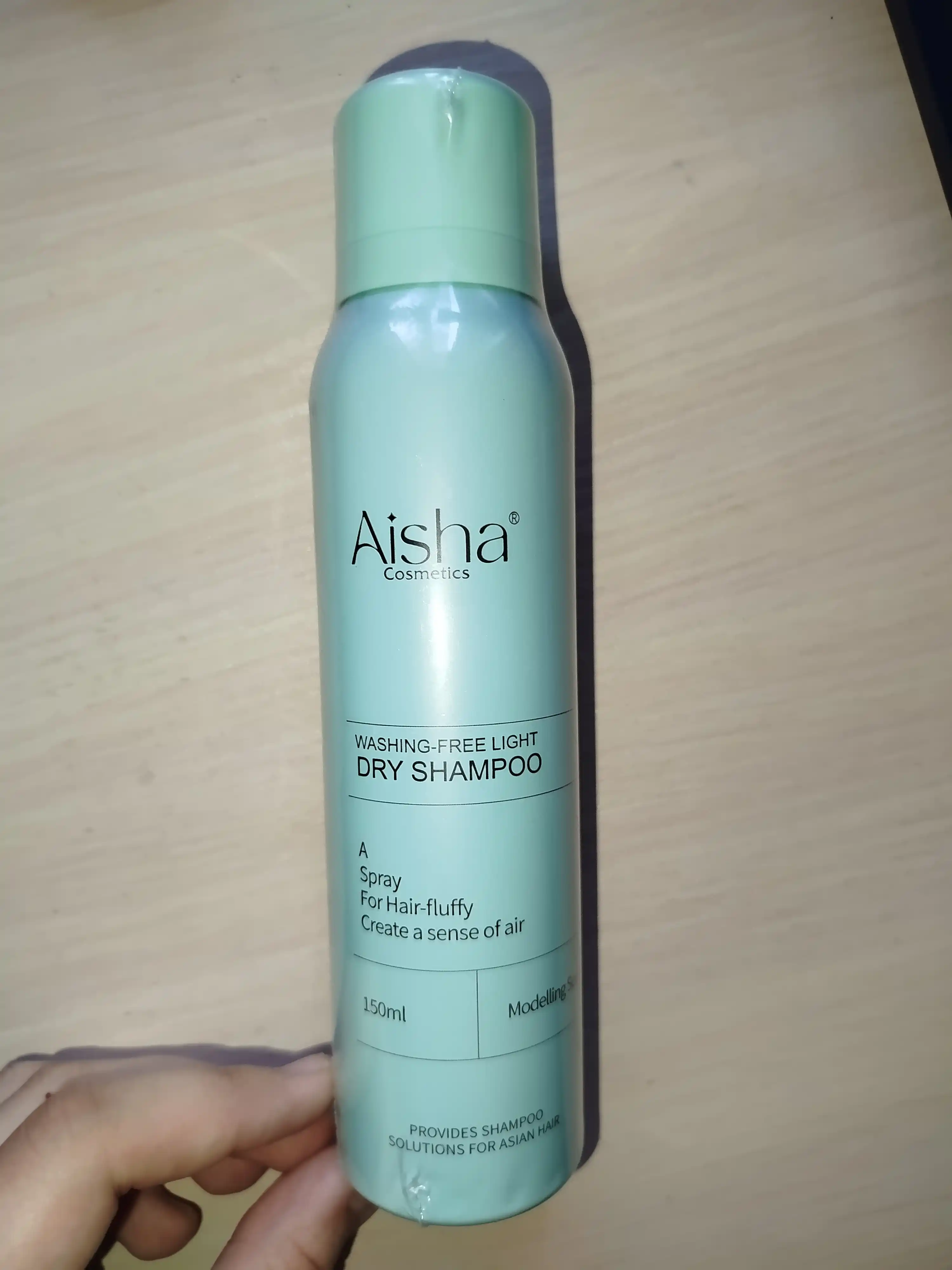 Сухой шампунь для волос, спрей средство для объема, Aisha Cosmetics DRY SHAMPOO 150 мл