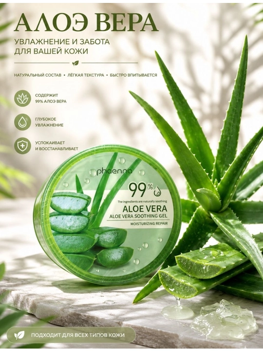 Aloe Vera geli - 