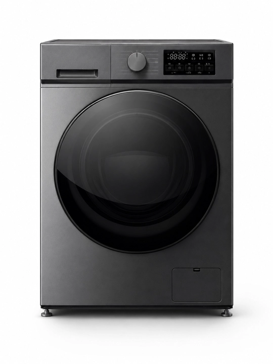 Kir yuvish mashinasi HOFMANN WMAL812BD3H1GY-W/HF, 8 kg, BLDC inverter, 15 dastur, kulrang