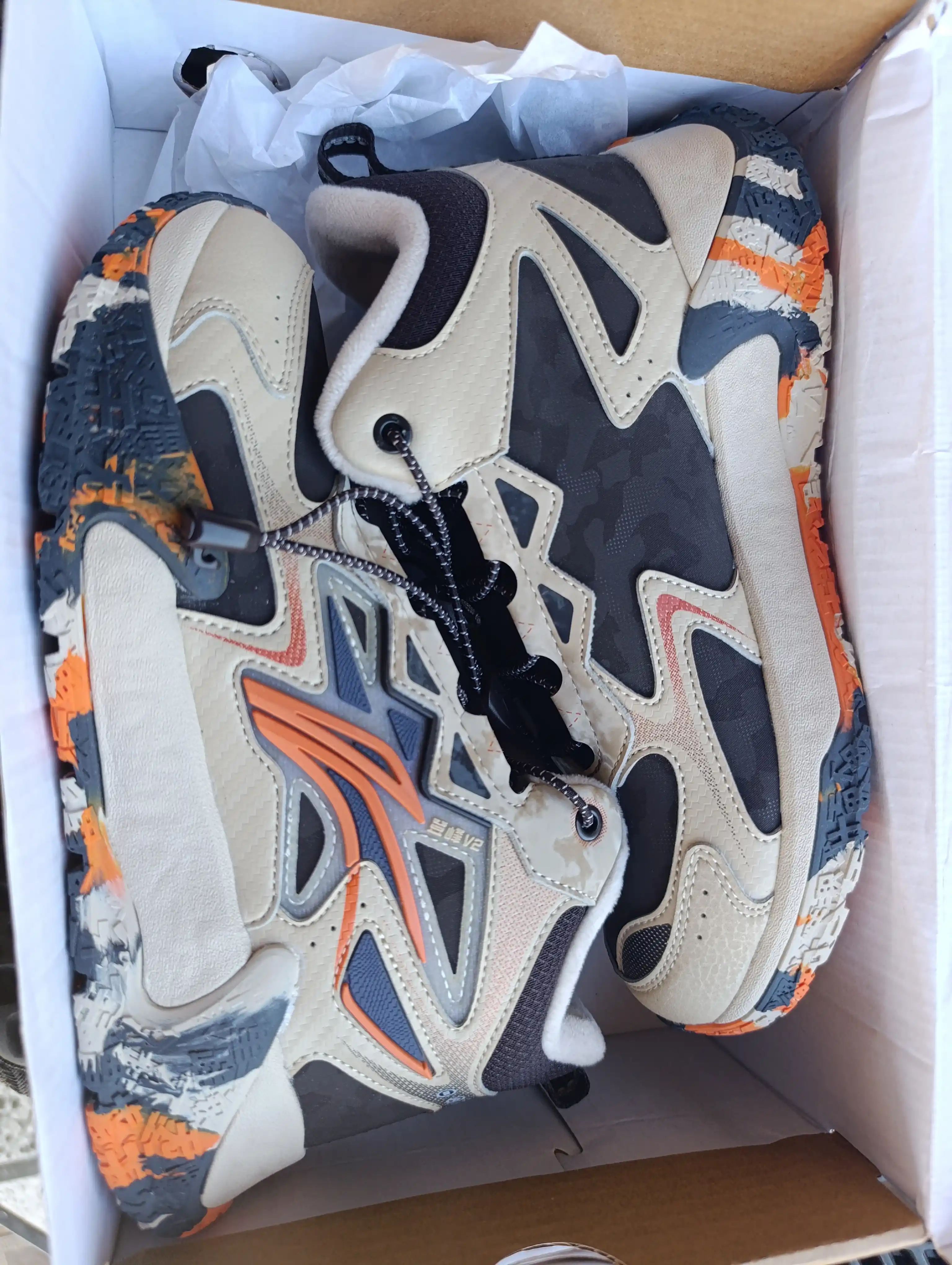 Детские утеплённые кроссовки Li-Ning Dengfeng 2 YKEV052